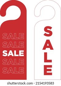 sale discount offert sign for product