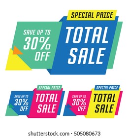 Sale, discount, price cut banner design for your store