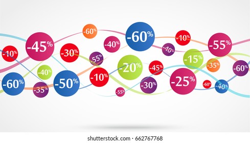 Sale discount tags