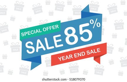 sale eighty five percent year end sale