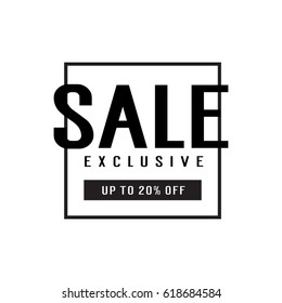 Sale Exclusive Up To 20 Off lettering