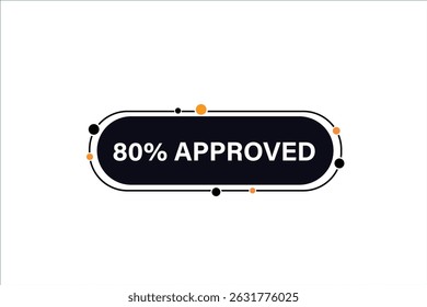 sale extended, 80% approved, for websites, application Design, Element, learn, stay, template, 100% secure, design, level, sign, speech, bubble  banner, modern, symbol, click. 
