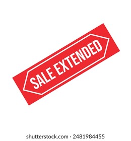 Sale Extended Rubber stamp Design