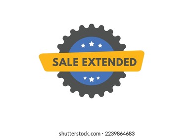 botón de texto extendido de venta. venta de botones web de etiqueta de icono de signo extendido
