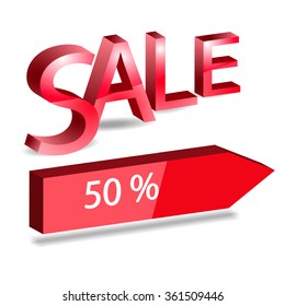 Sale fifty percent