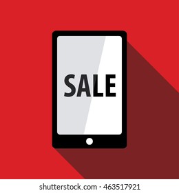 sale flat icon