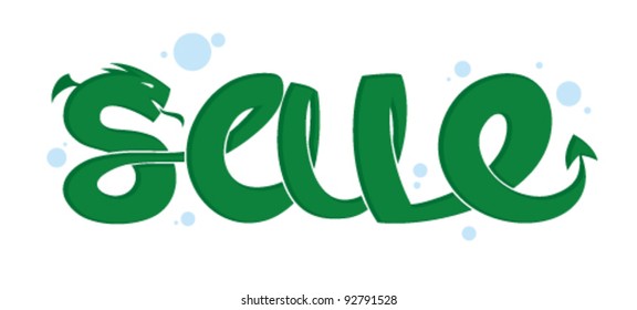 Sale in the form of a Dragon, 2012 year design.