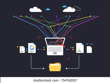 Sale funnel data analyzing