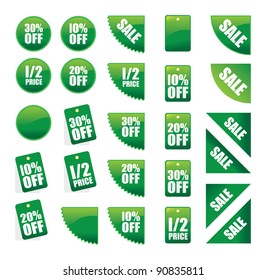 sale green signs