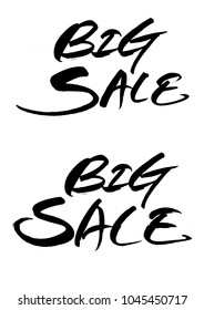 sale hand lettering calligraphy art 