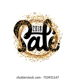 Sale. Handmade badge for your design, you can use in social networks.