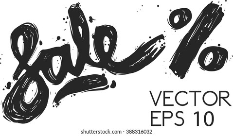  Sale handmade lettering, calligraphy 