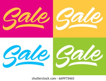 sale, handwritten word, calligraphy, lettering