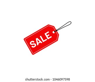 Sale Hang Tag Vector Design Template