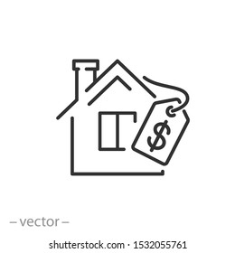 House for sale icon 7000158 Vector Art at Vecteezy