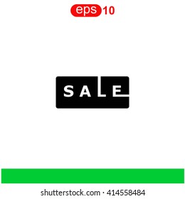 Sale icon.