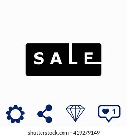 Sale icon.