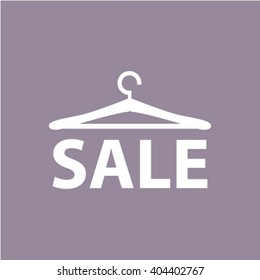 Sale icon hanger. Vector