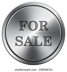 For sale icon. Internet button on white background. EPS10 Vector. 