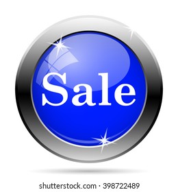 Sale icon. Internet button on white background. EPS10 vector
