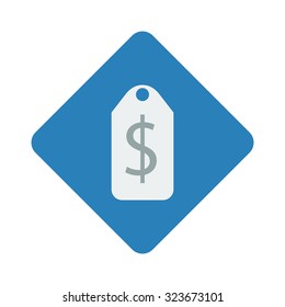 sale icon on the white background. Vector illustration.