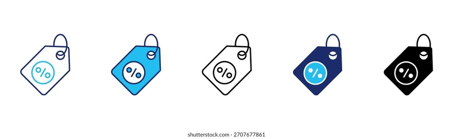 Paquete de iconos de venta en varios estilos