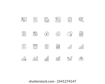 Sale icon set, design, vector illustration