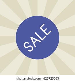sale icon. sign design. background