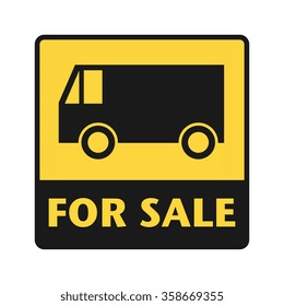 For Sale icon or sign, vector illustration