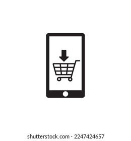 icono de venta, vector de icono de almacén