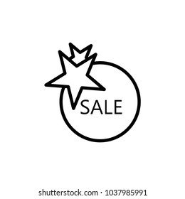 Sale icon vector