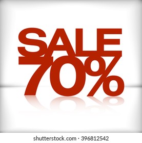 Sale icon, vector