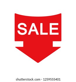 Sale Icon Vector flat design style