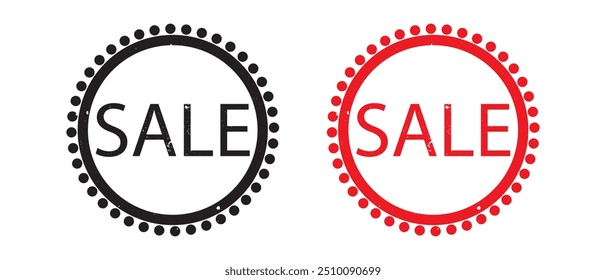 Icono de venta. Vector de venta de estilo plano sobre fondo blanco. Ilustración vectorial.