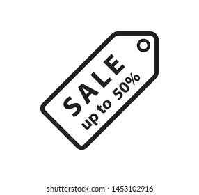 Sale icon vector ,label icon illustration