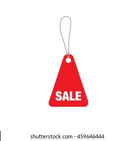 Sale icon vector tag