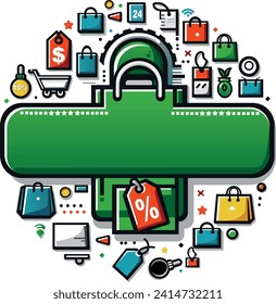El icono de venta sin texto