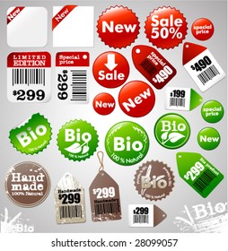 Sale icons and different product labels package (easy editable, see also other icons in my portfolio)