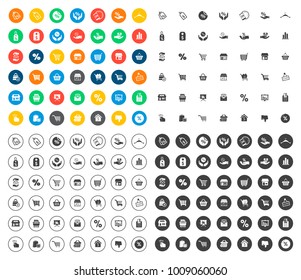 Sale icons set