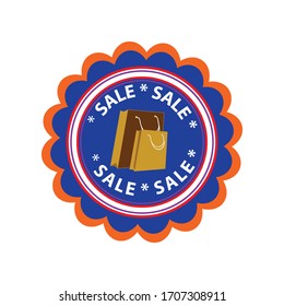 etiqueta de venta