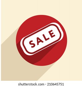 sale label.