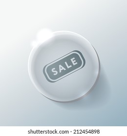 sale label.