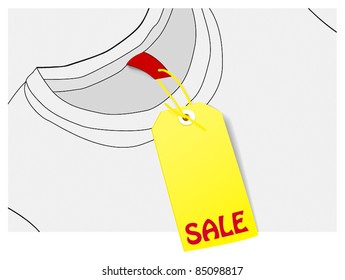 Sale label
