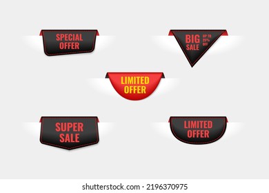 Händleretikett Banner Hintergrund Vektorgrafik Hot Angebot. Design-Werbung