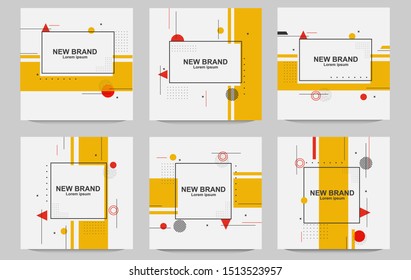 Sale label banner template abstract vector