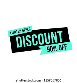 Sale Label. Big sale sticker isolated on white background. Mega sale, discount, limited offer.