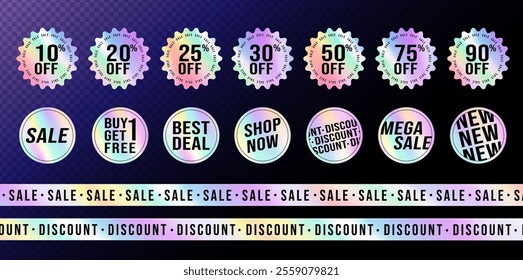 Sale Label Collection Set, Discount, Special Price, Big Deal, Best Deal, Mega Sale, New Arrival, Price Cut, Vector Illustration Sticker Package.