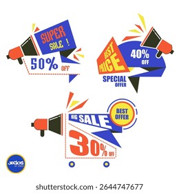 Sale label collections special offer