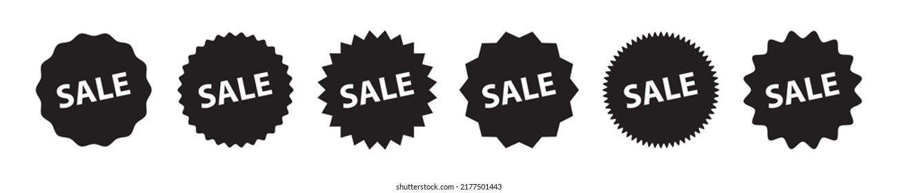 Sale Label Icon Vector Illustration