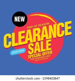 sale label layout design, vector illustration